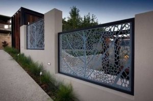 kumpulan pagar rumah cantik besi berornamen