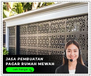 30 Desain Pagar Rumah Mewah Orang Kaya Update 2020