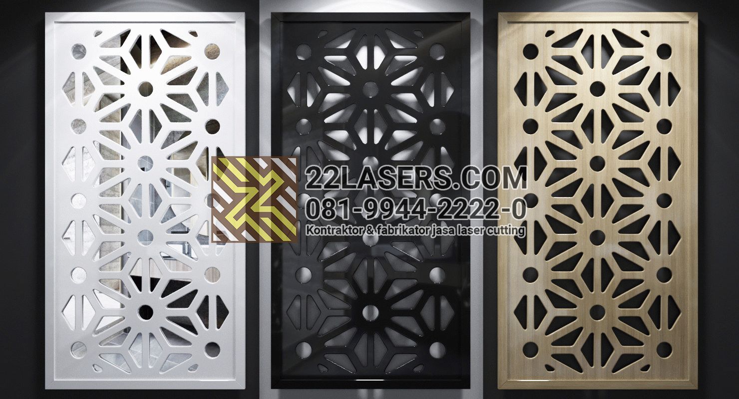 53+ Gambar Motif Pagar Cutting Laser Terbaru Dan Trend 2020