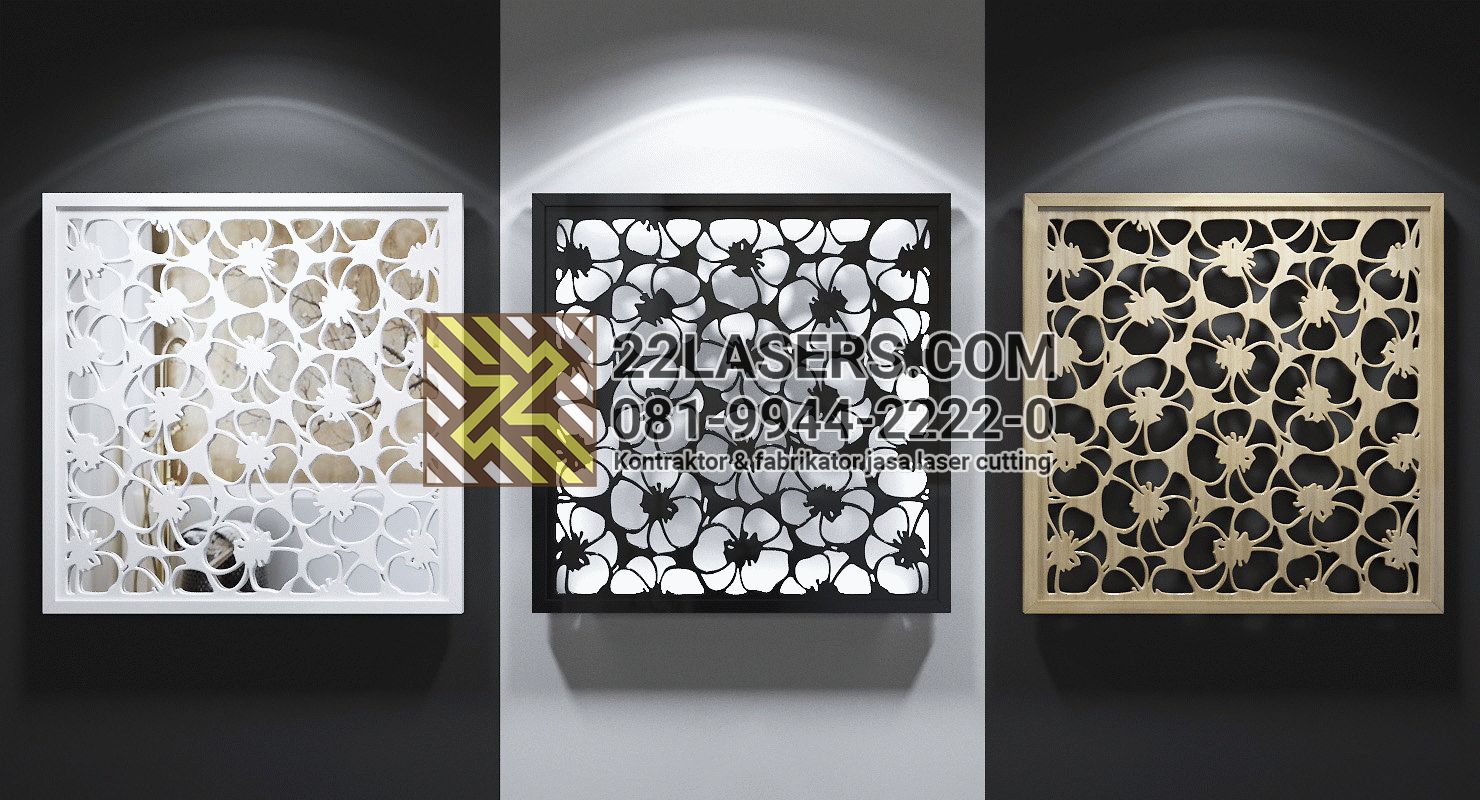 53+ Gambar Desain Motif Laser Cutting Untuk Pagar Dan Partisi 2020