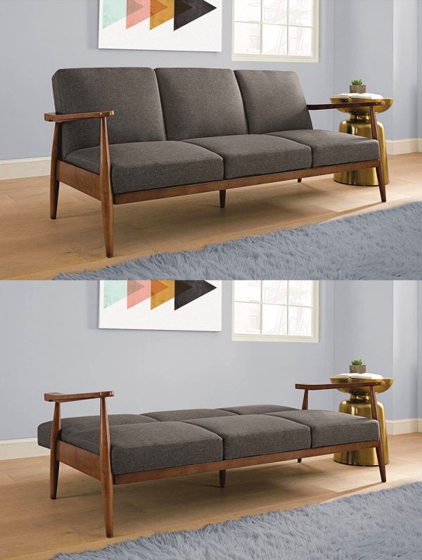model sofa ruang tamu Futon Gaya Abad Pertengahan