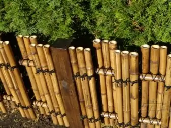 model pagar bambu sederhana