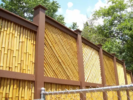 model pagar bambu untuk belakang rumah